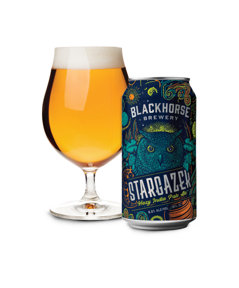 Stargazer Hazy IPA.