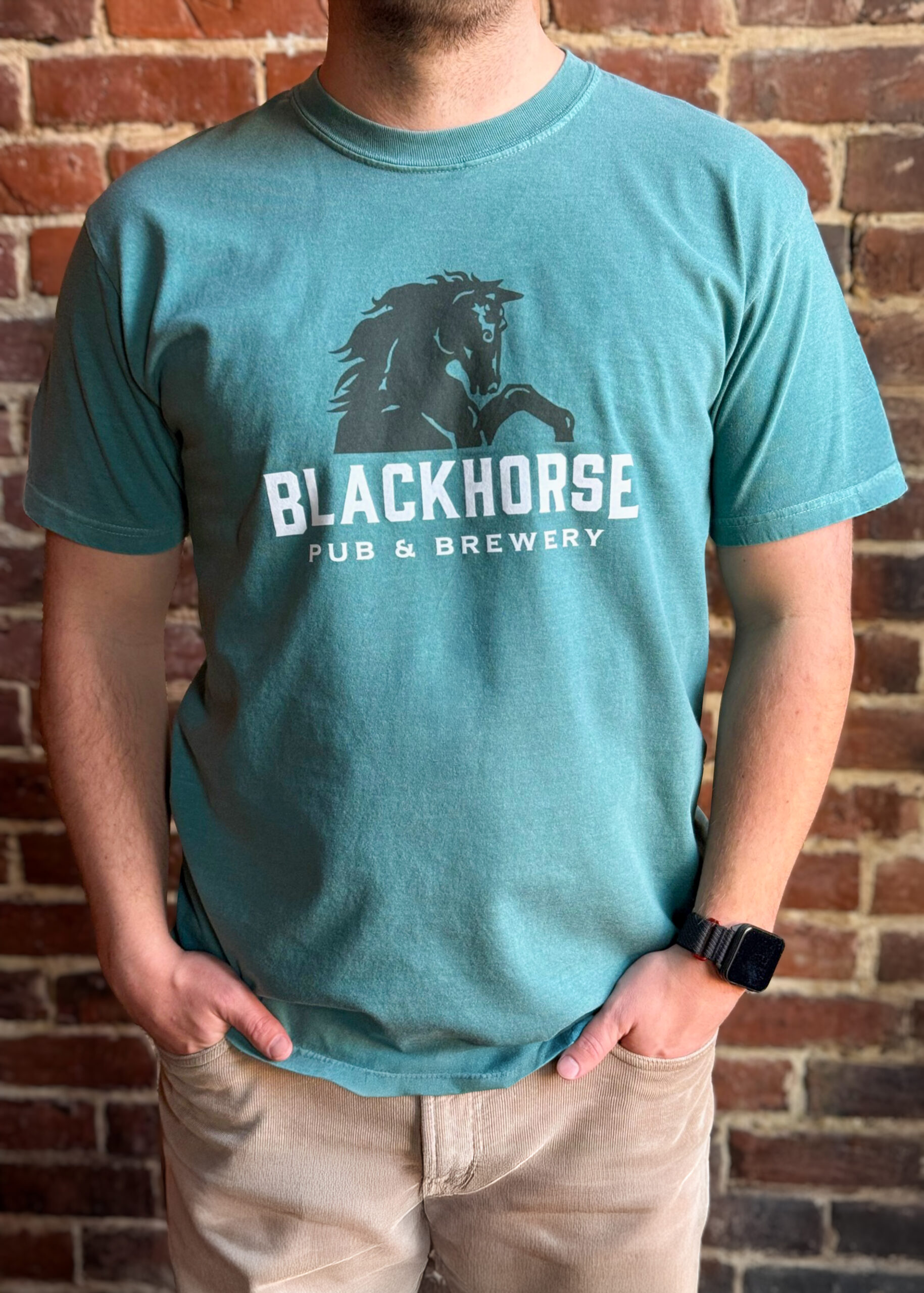 Blackhorse Logo T-Shirt Emerald Men 2026